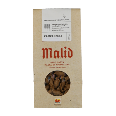 Pasta da Montagna: Wholegrain spelt flour Campanelle | Malid 300g