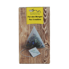 Pflegerhof ORGANIC Für den Morgen herbal tea in pyramid bags 18 g