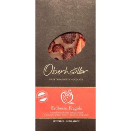 Milk Chocolate with Strawberries Oberhöller 100 g