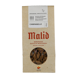 Pasta da Montagna: Wholegrain spelt flour Campanelle | Malid 300g