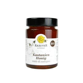 Chestnut honey Kräuterschlössl ORGANIC 240 g